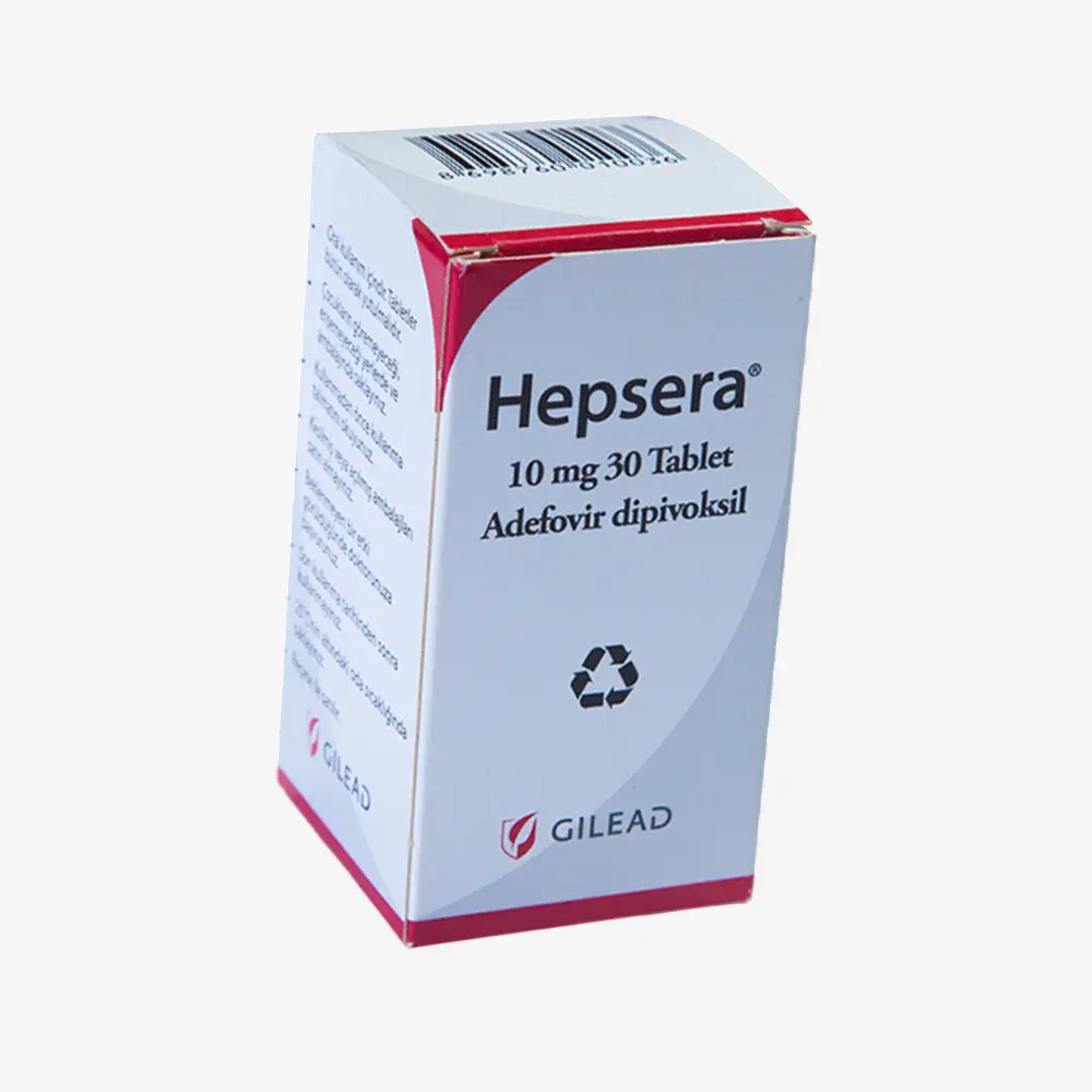 Hepsera 10 Mg 30 Tabletas